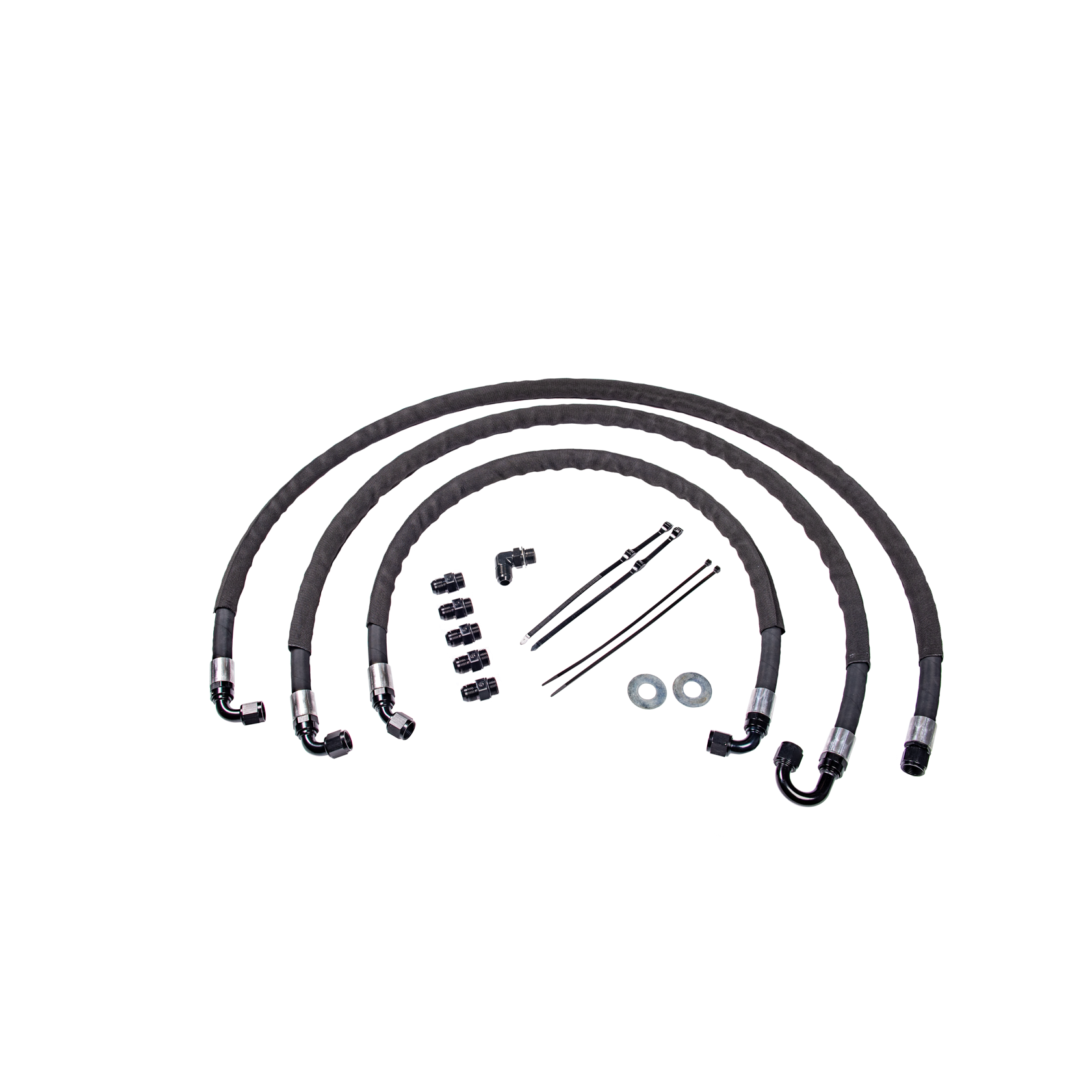 2015-2016 Duramax Transmission Cooler Line Set (FPE-TL-LML-1516)-Transmission Cooler Lines-Fleece Performance-Dirty Diesel Customs