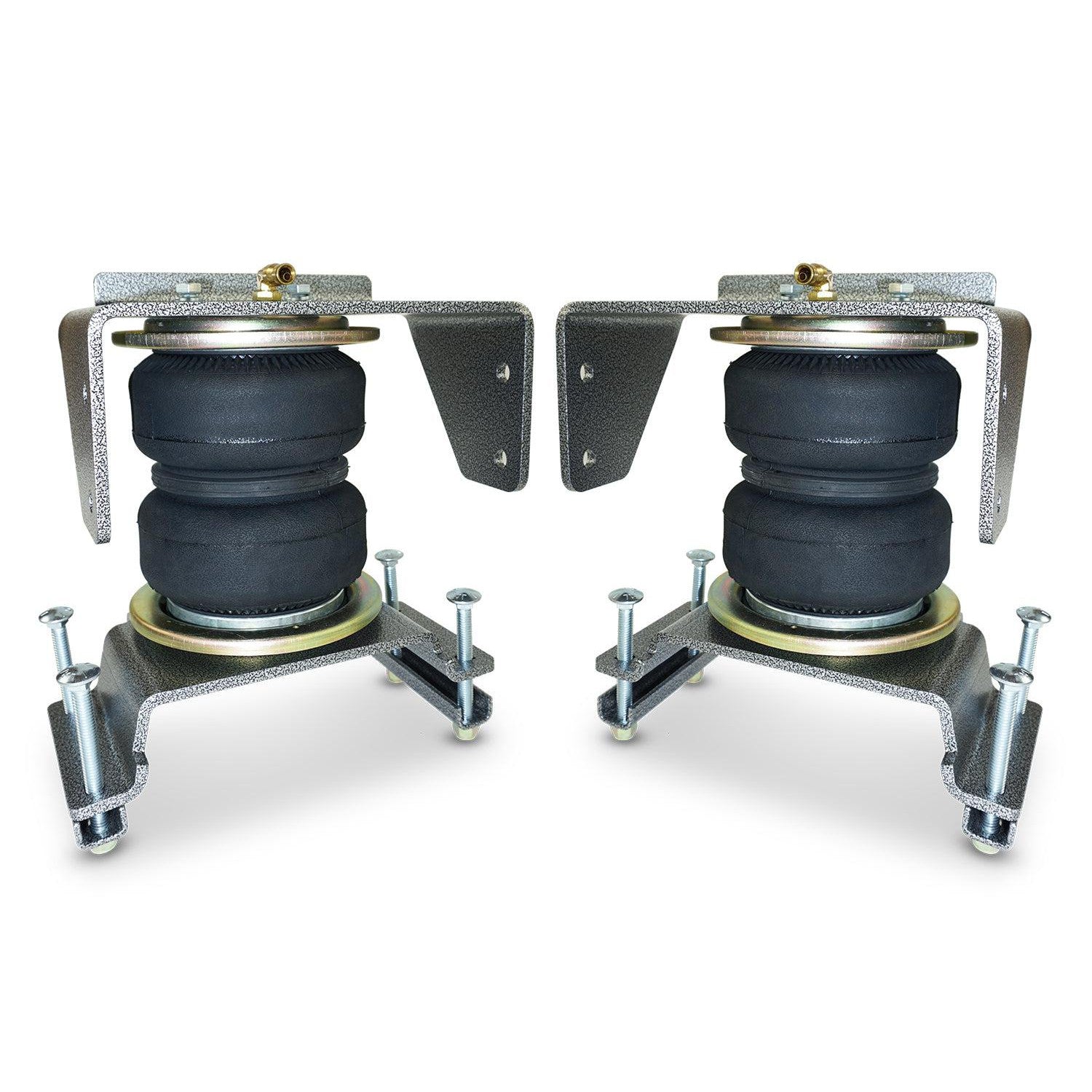 2015-2020 3.0L Powerstroke Alpha HD Pro Rear Air Spring Kit (HP10358-J)-Air Bags-PACBRAKE-Dirty Diesel Customs