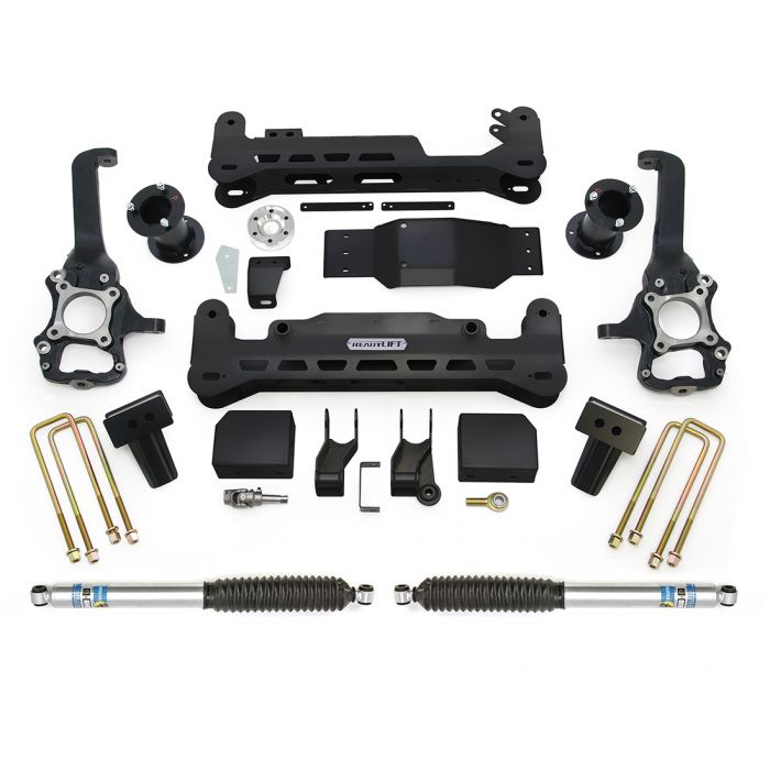 2015-2020 Ford 7.0" Lift Kit W/Bilstein Rear Shocks (44-2576)-Lift Kit-ReadyLift-44-2576-Dirty Diesel Customs