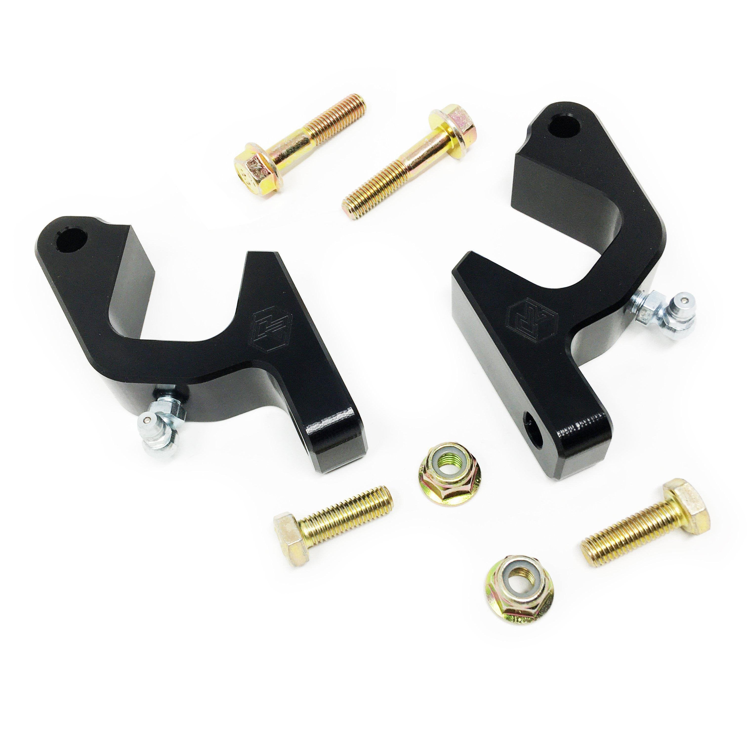 2015-2023 Polaris Death Grip Front Sway Bar Bracket Kit (KRZRFSB1)-UTV Steering Components-KRYPTONITE-KRZRFSB1-Dirty Diesel Customs