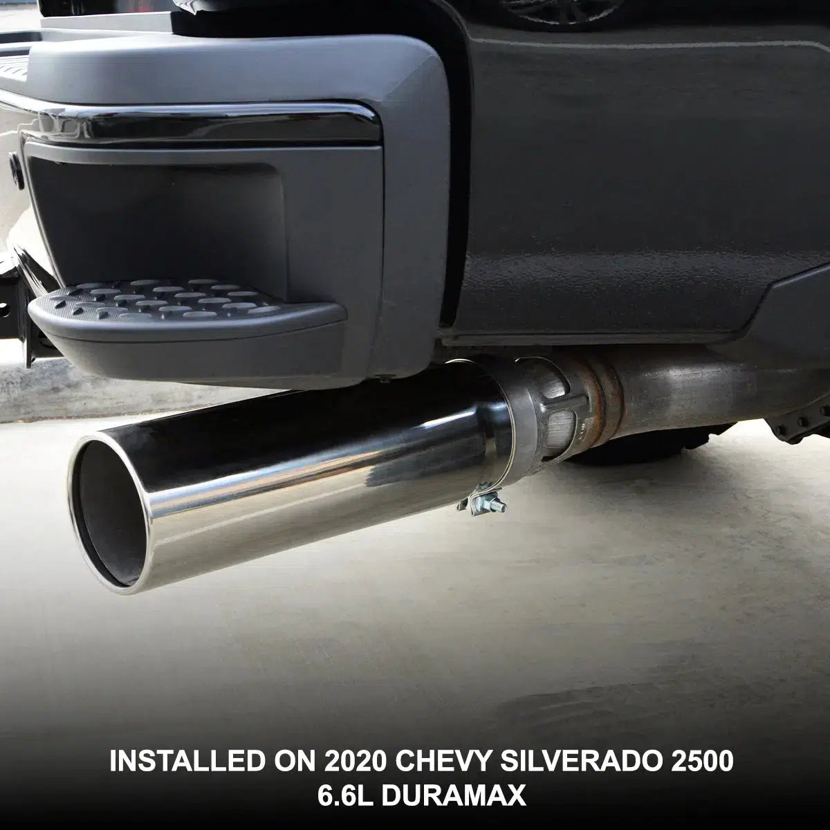 2015-2024 Duramax Stainless Steel Exhaust Tip (117021500)-Exhaust Tips-PPE-Dirty Diesel Customs