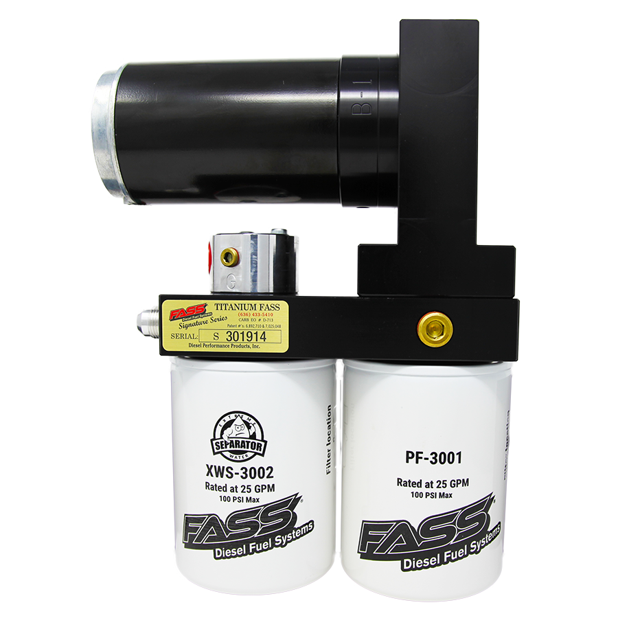 2016-2019 Titan Titanium Signature Series 110GPH Lift Pump (TSN16140F110G)-Lift Pump-Fass Fuel Systems-Dirty Diesel Customs