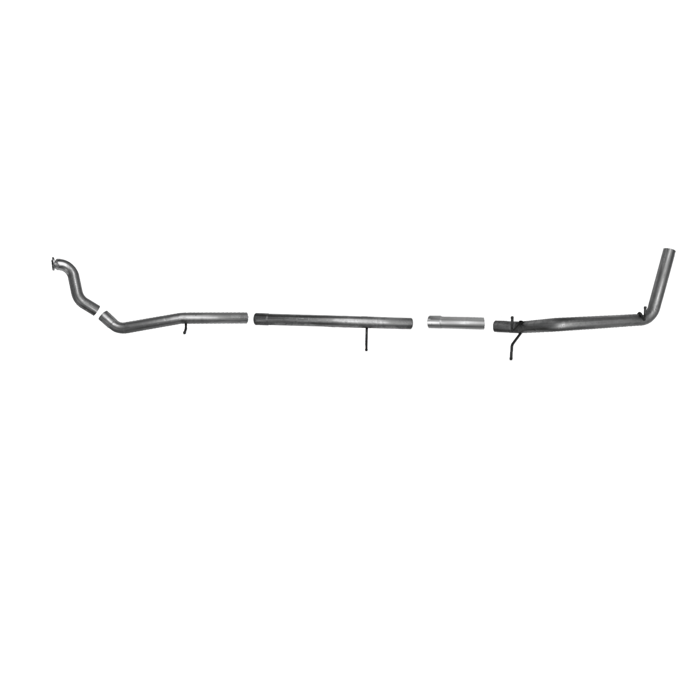 2016-2022 2.8L Duramax 3" Turboback Exhaust System - No Muffler (FLO-875NM)-Turbo Back Exhaust System-Flo-Pro-Dirty Diesel Customs