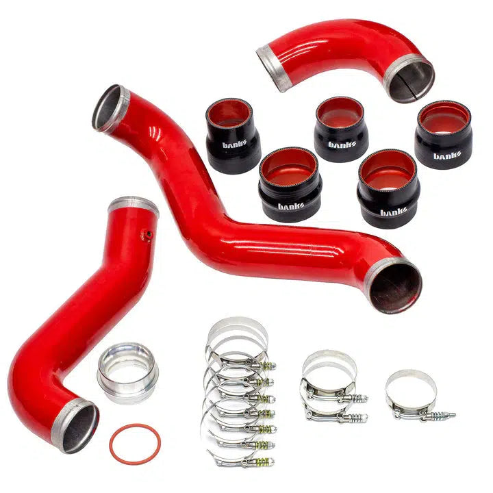 2017-2019 Duramax Boost Tube Upgrade Kit (25999)-Turbocharger Boost Tubes-Banks Power-25999-Dirty Diesel Customs