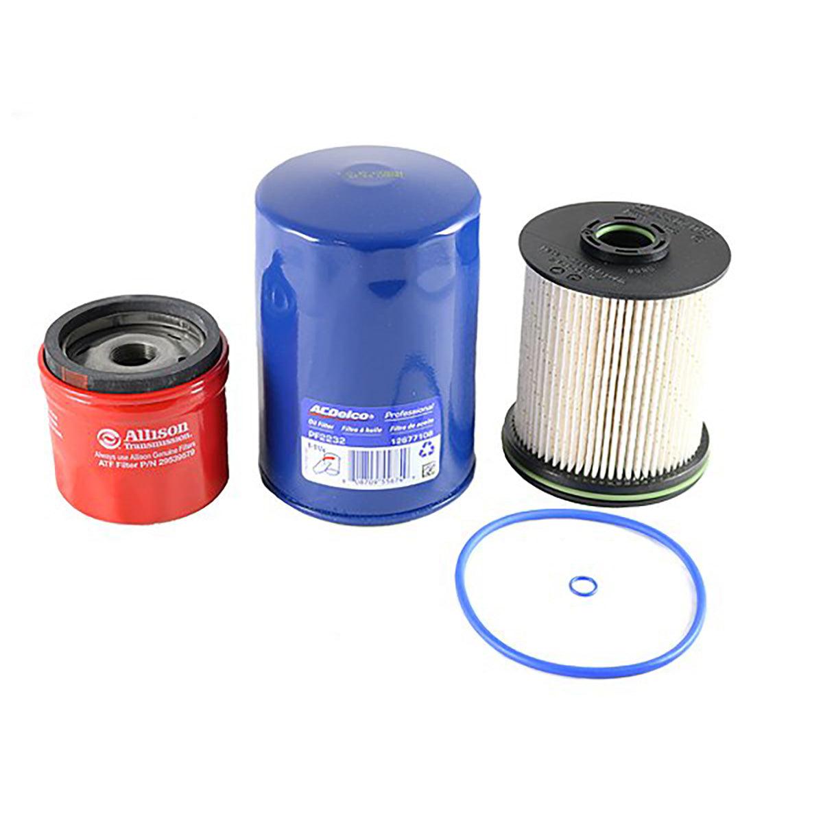 2017-2019 Duramax Maintenance Filter Pack (10780)-Filter Kit-Merchant Auto-Dirty Diesel Customs