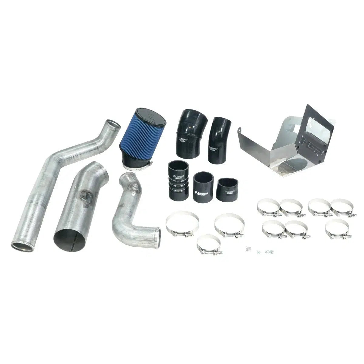 2017-2019 Duramax Max Air Flow Bundle Kit (HSP-D-693-1-HSP)-Intake Kit-HSP Diesel-HSP-D-693-1-HSP-Raw-Dirty Diesel Customs