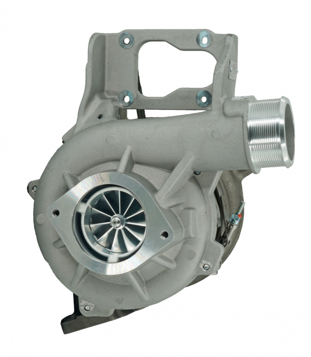 2017-2019 Duramax Stealth Mach 2 67 Turbocharger (DM1JK1070303000)-Stock Turbocharger-Calibrated Power-Dirty Diesel Customs