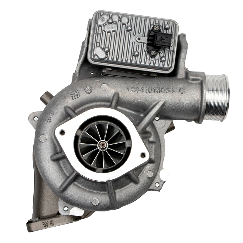 2017-2019 Duramax Stealth Mach 2 67 Turbocharger w/ Actuator (DM1JK1070303010)-Stock Turbocharger-Calibrated Power-Dirty Diesel Customs