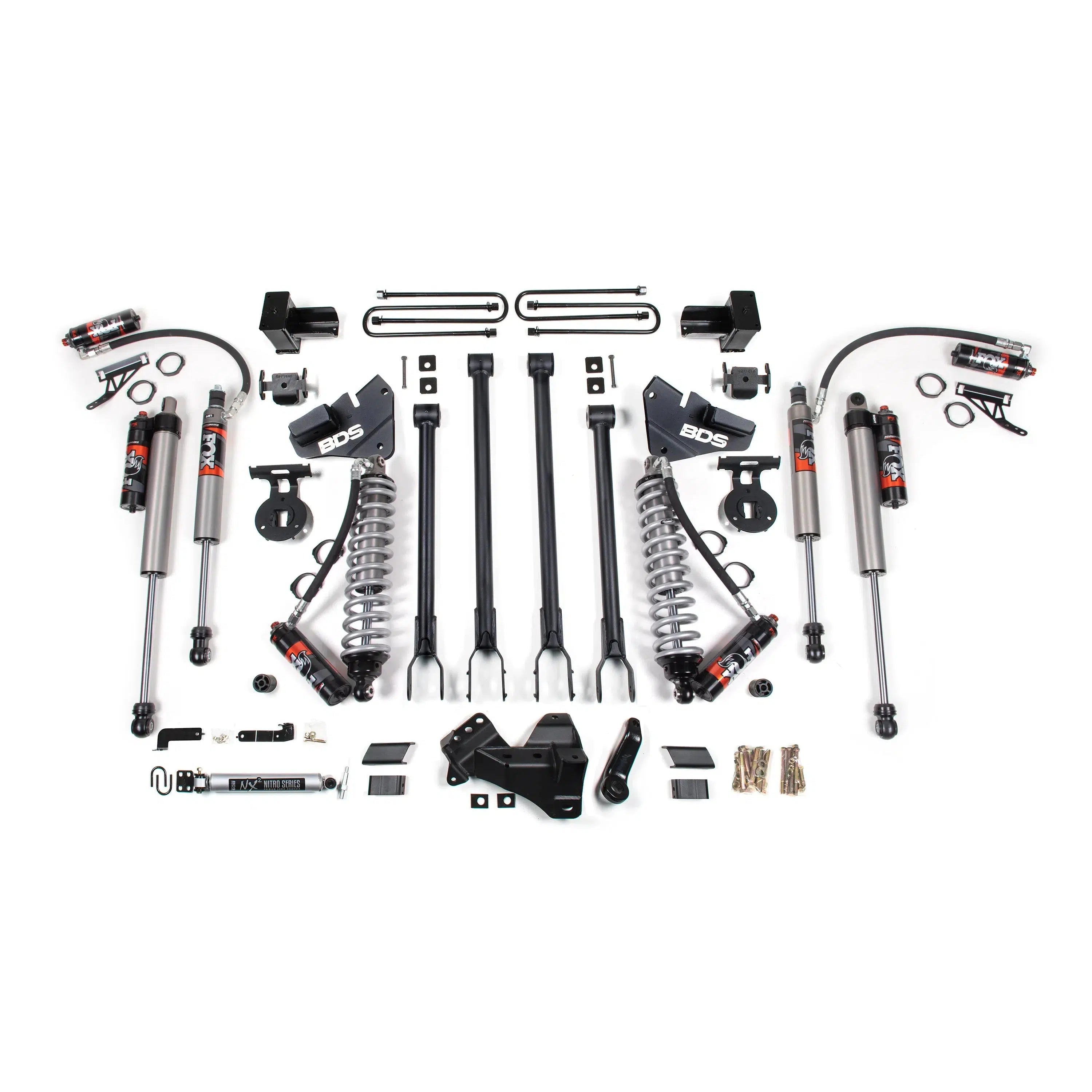 2017-2019 Powerstroke 4" 4-Link Lift Kit (BDS1537FPE)-Lift Kit-BDS-Dirty Diesel Customs