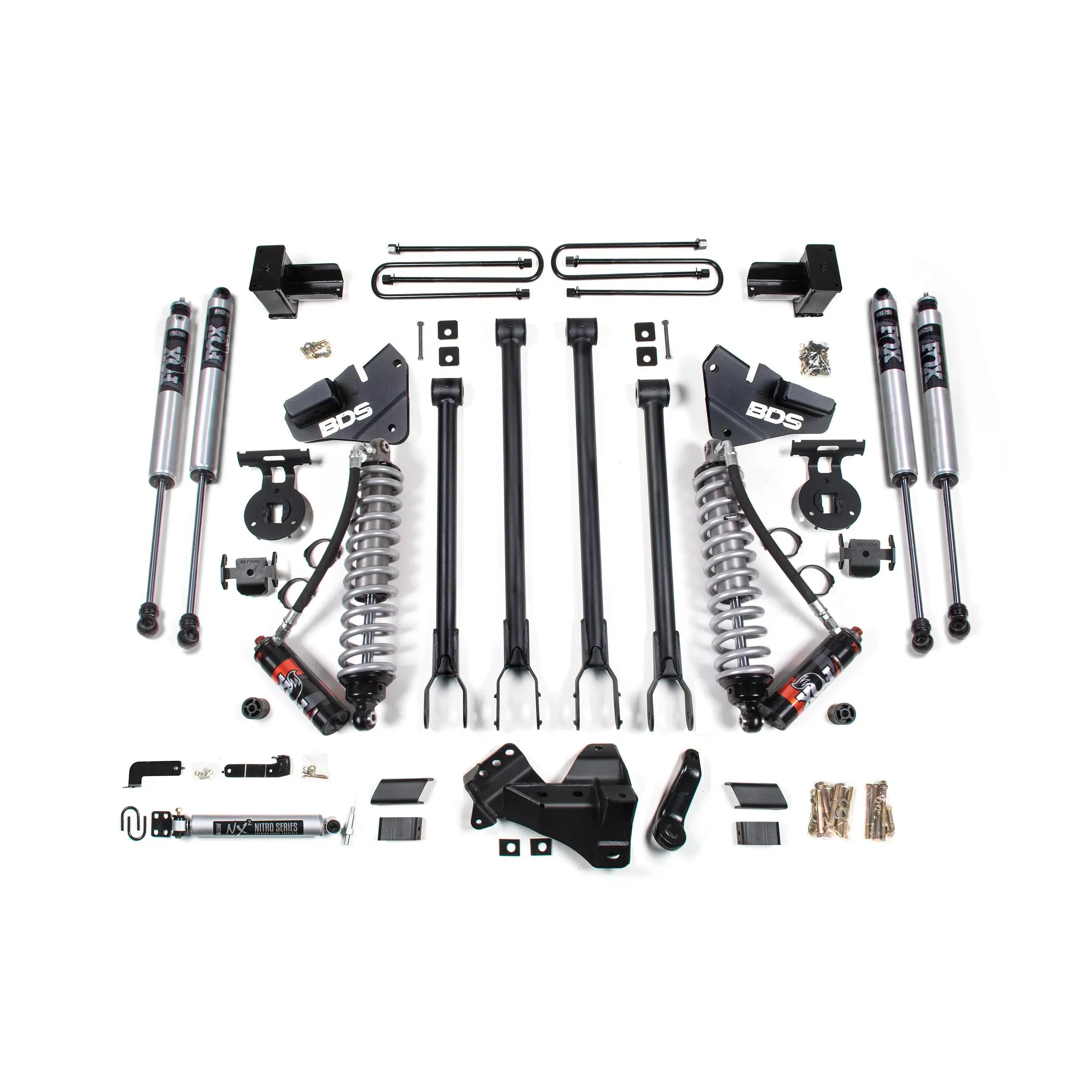 2017-2019 Powerstroke 4" 4-Link Lift Kit (BDS1537FPE)-Lift Kit-BDS-Dirty Diesel Customs