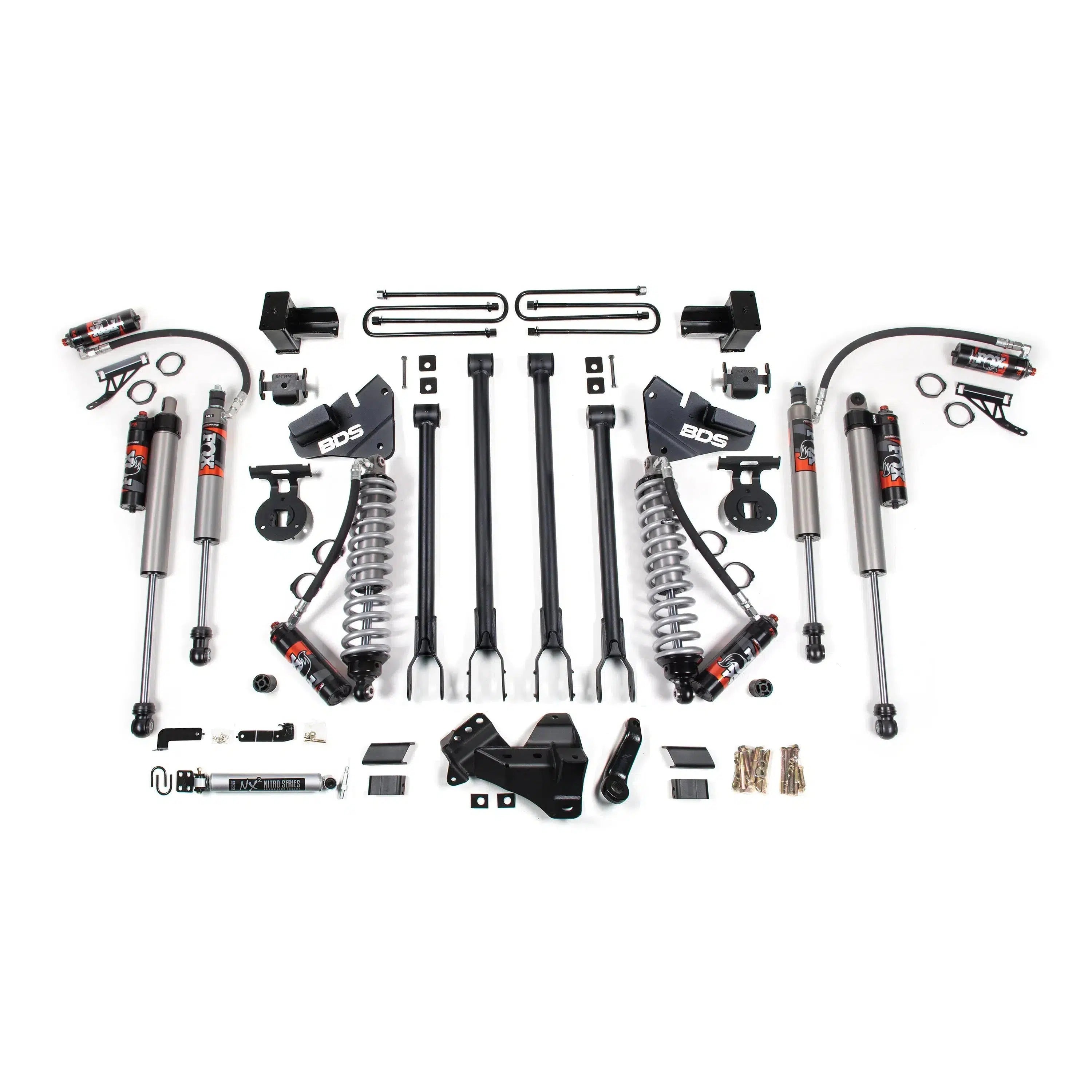 2017-2019 Powerstroke 4" 4-Link Lift Kit (BDS1577FPE)-Lift Kit-BDS-Dirty Diesel Customs