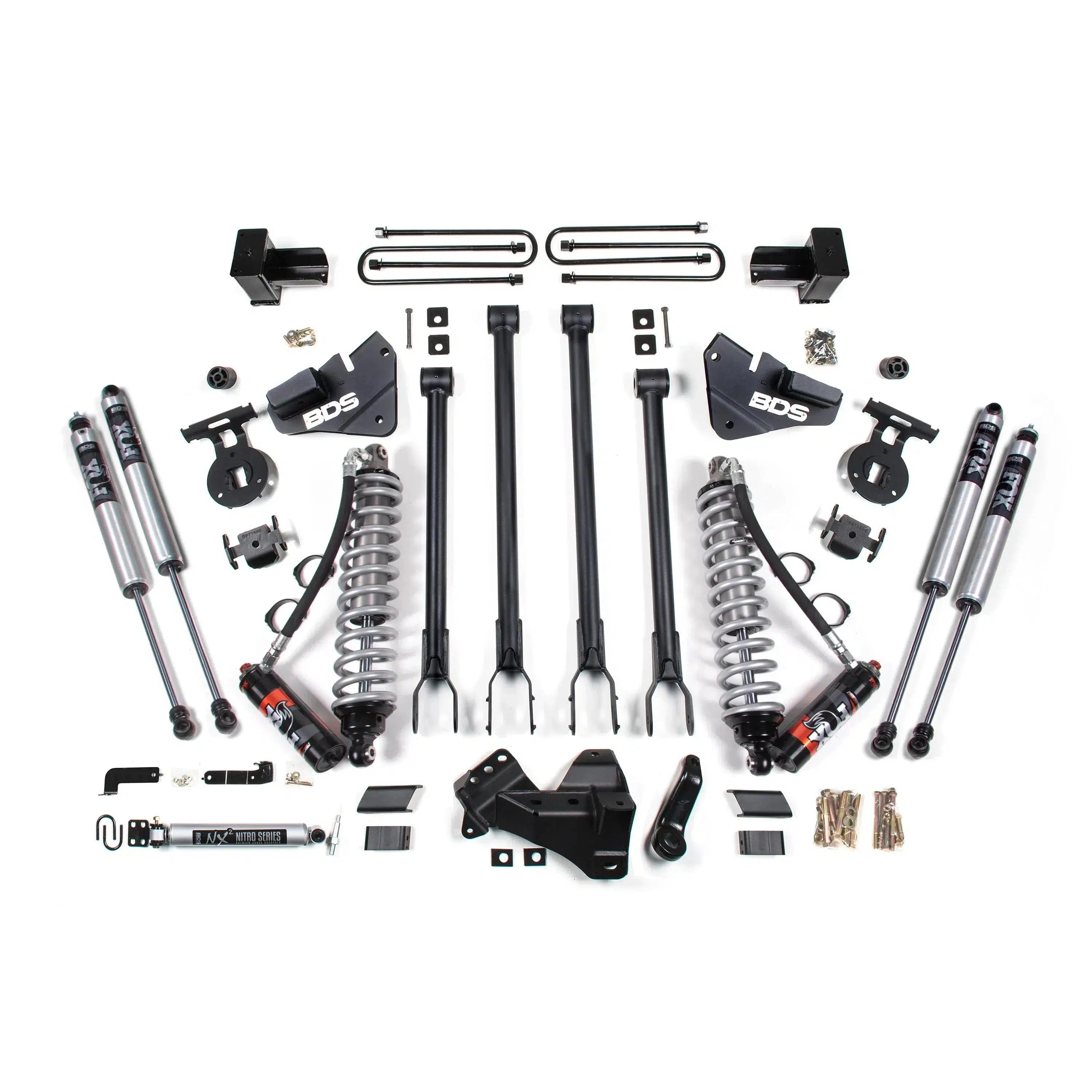 2017-2019 Powerstroke 4" 4-Link Lift Kit (BDS1577FPE)-Lift Kit-BDS-Dirty Diesel Customs