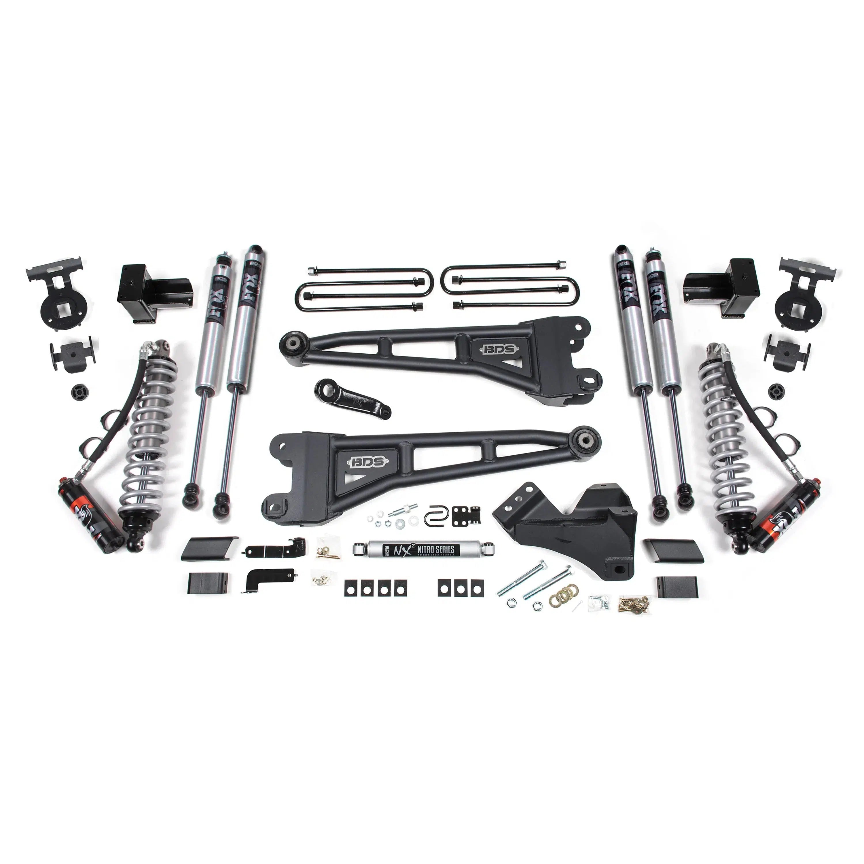 2017-2019 Powerstroke 4" Radius Arm Lift Kit (BDS1575FPE)-Lift Kit-BDS-Dirty Diesel Customs