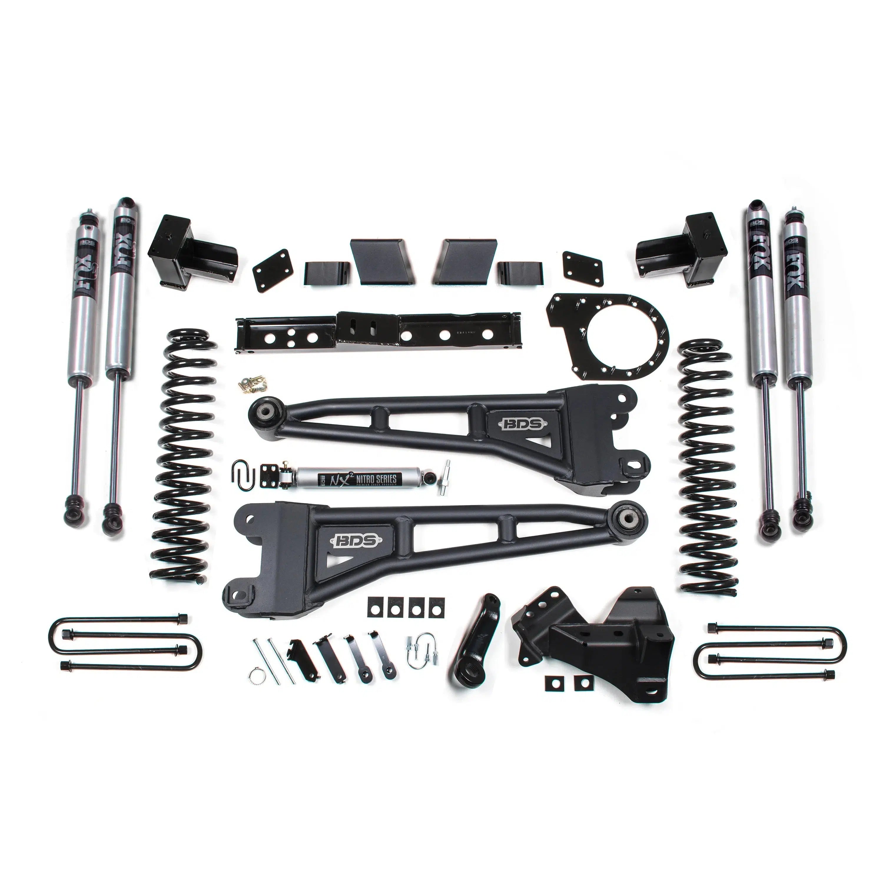 2017-2019 Powerstroke 6" Radius Arm Lift Kit (BDS1580H)-Lift Kit-BDS-Dirty Diesel Customs