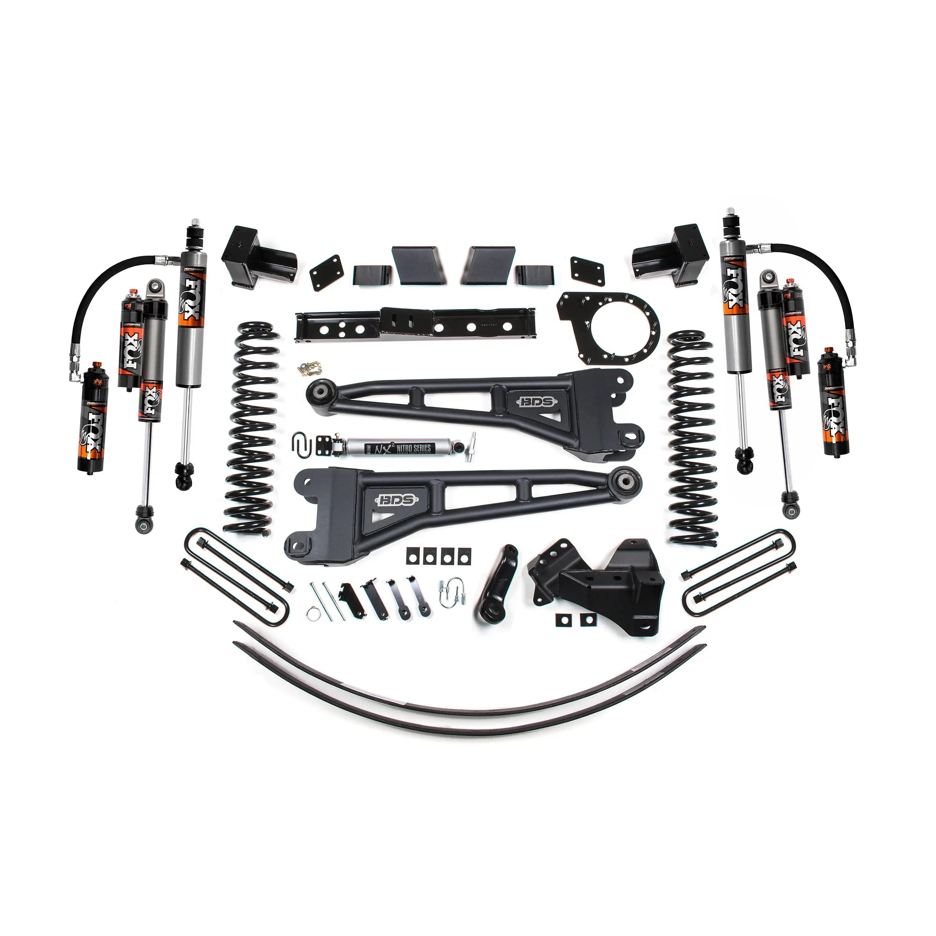 2017-2019 Powerstroke 6" Radius Arm Lift Kit (BDS1580H)-Lift Kit-BDS-Dirty Diesel Customs