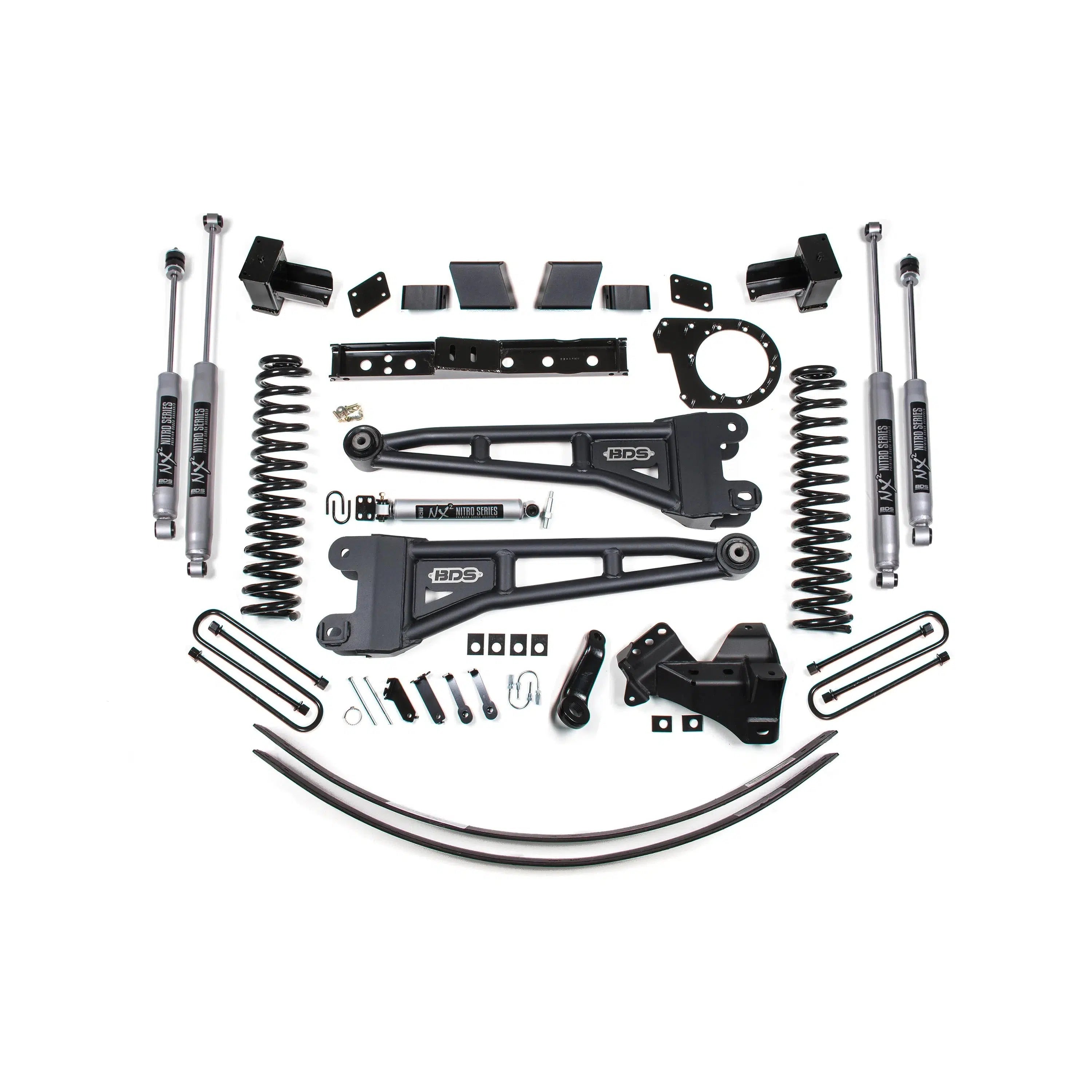 2017-2019 Powerstroke 6" Radius Arm Lift Kit (BDS1580H)-Lift Kit-BDS-Dirty Diesel Customs