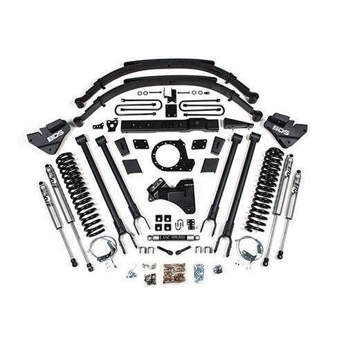 2017-2019 Powerstroke 8" 4-Link Lift Kit (BDS1541H)-Lift Kit-BDS-Dirty Diesel Customs