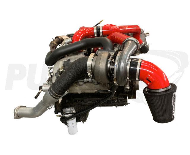 2017-2019 Powerstroke Compound Turbo System (PFP1719CS)-Compound Turbo Kit-Pusher-Dirty Diesel Customs