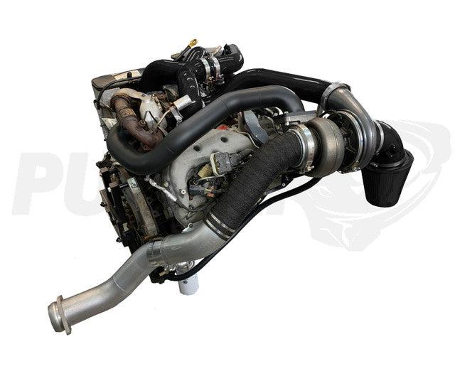 2017-2019 Powerstroke Compound Turbo System (PFP1719CS)-Compound Turbo Kit-Pusher-Dirty Diesel Customs