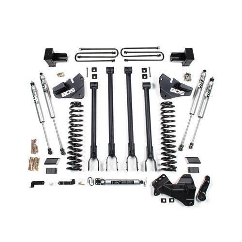 2017-2019 Powerstroke DRW 4" 4-Link Lift Kit (BDS1577H)-Lift Kit-BDS-Dirty Diesel Customs