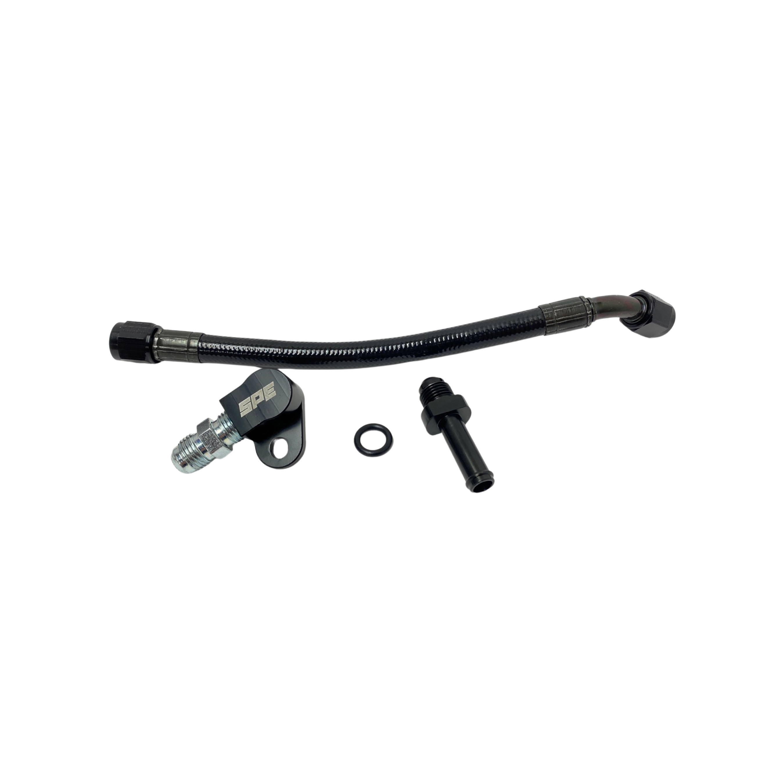 2017-2019 Powerstroke Turbo Coolant Feed Line (SPE-S100152)-Coolant Feed Line-SPE Motorsport-Dirty Diesel Customs