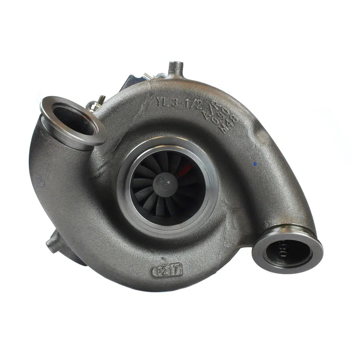 2017-2019 Powerstroke XR1 Series 64.5mm Turbocharger (888143-0001-XR1)-Stock Turbocharger-Industrial Injection-Dirty Diesel Customs