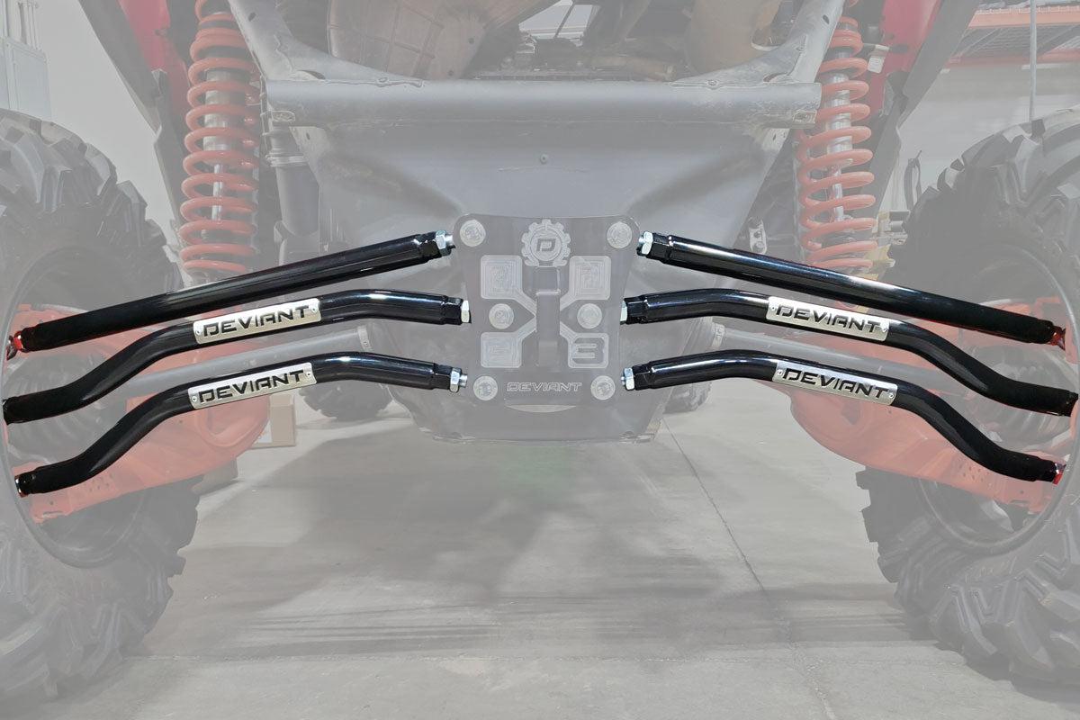 2017-2020 Can-Am Maverick X3 64" High Clearance Radius Arm Set (41502)-Radius Arm-Deviant Race Parts-Dirty Diesel Customs