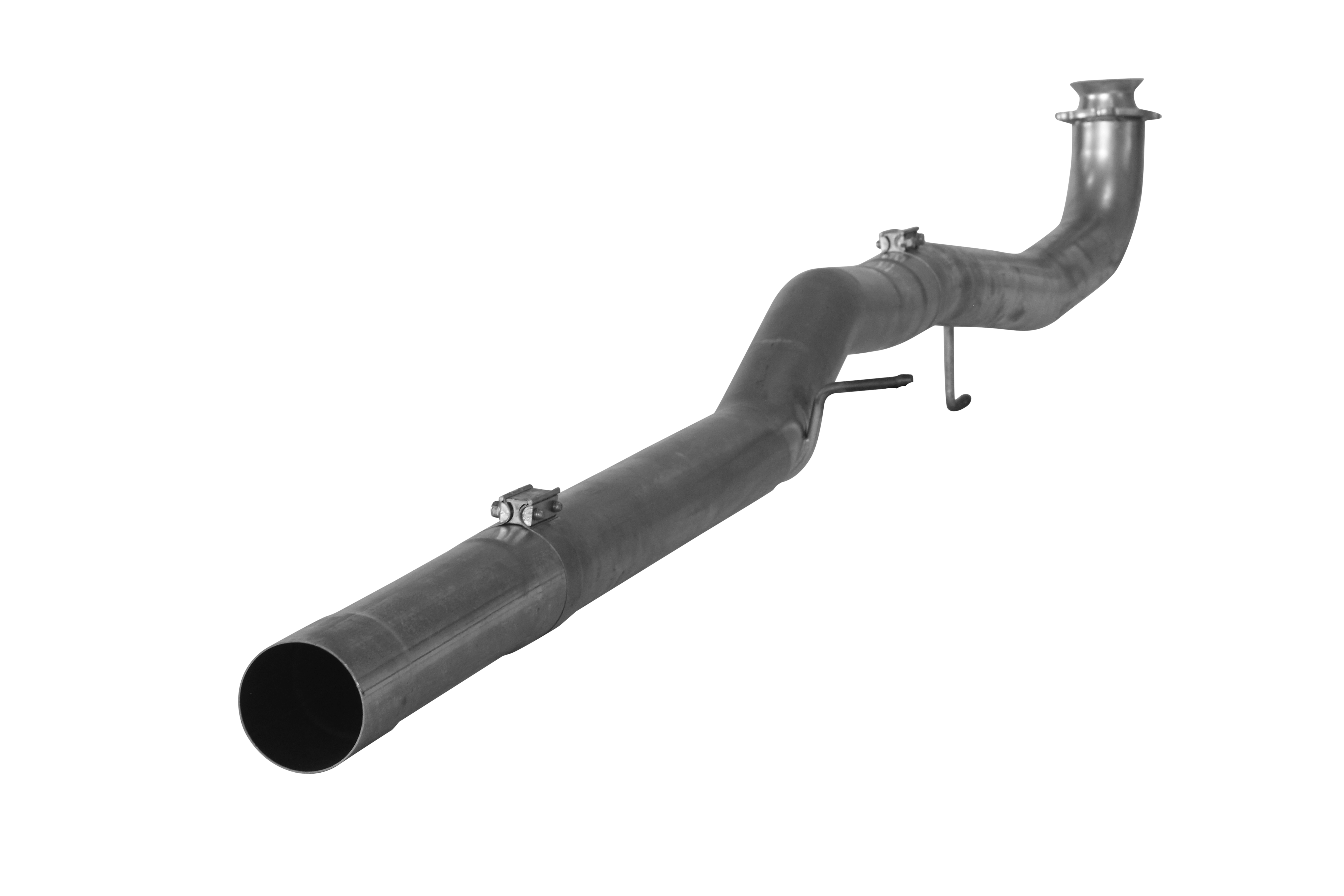 2017-2022 Duramax 4" CAT & DPF Race Pipe - No Muffler (FLO-882)-Delete Pipe-Flo-Pro-431023-Dirty Diesel Customs