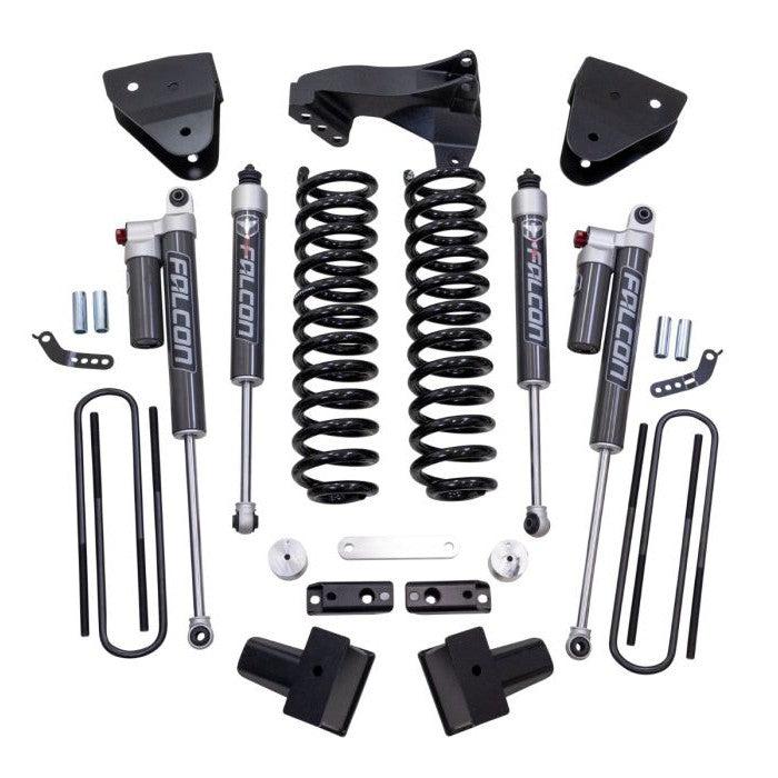 2017-2022 Powerstroke 4" Coil Spring Suspension System W/ Falcon 2.1 Shocks (63-27440)-Suspension Components-ReadyLift-63-27440-Dirty Diesel Customs