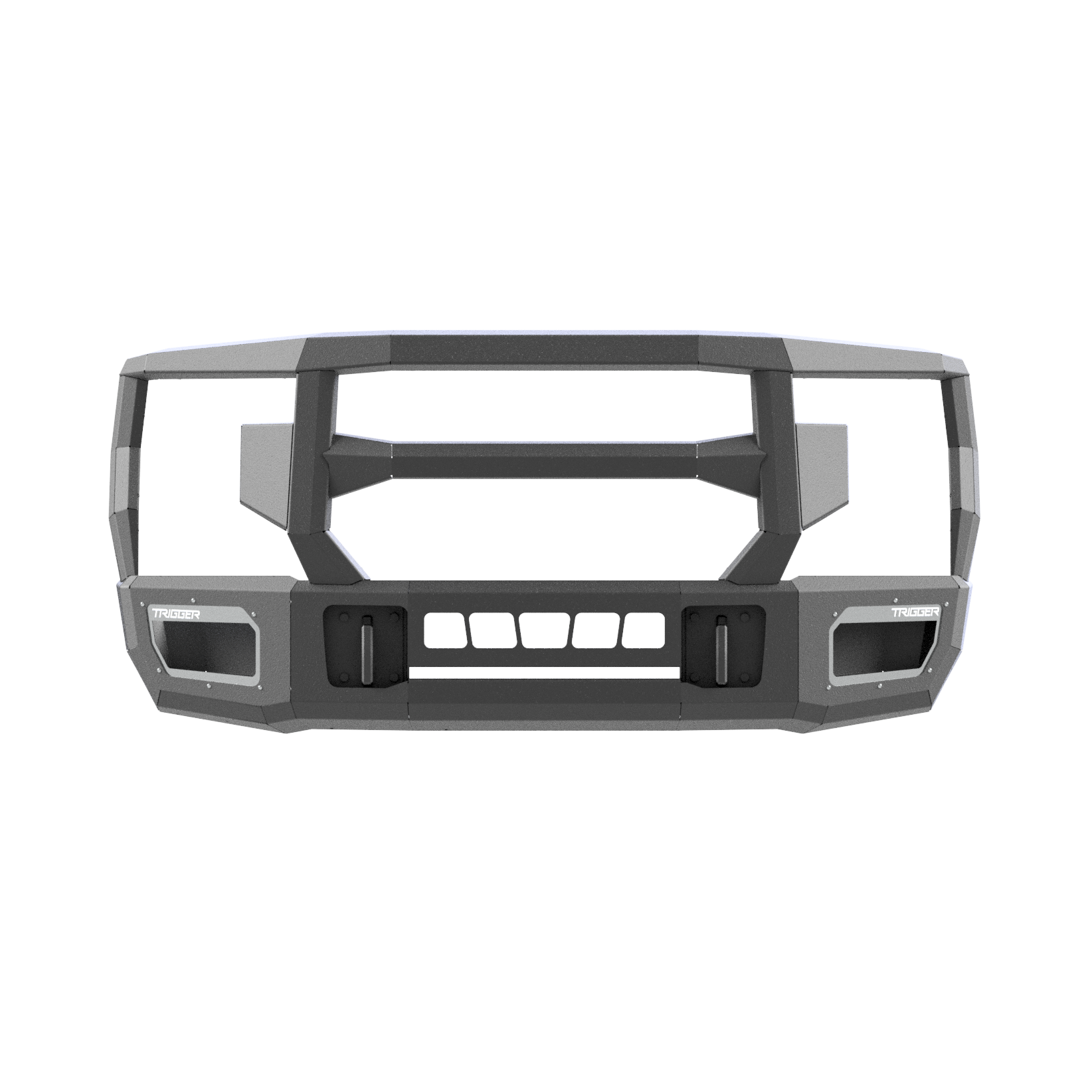 2017-2022 Powerstroke Maverick Front Bumper-Bumpers-Trigger Industries-TI-02-044-FX1-BTH-Dirty Diesel Customs