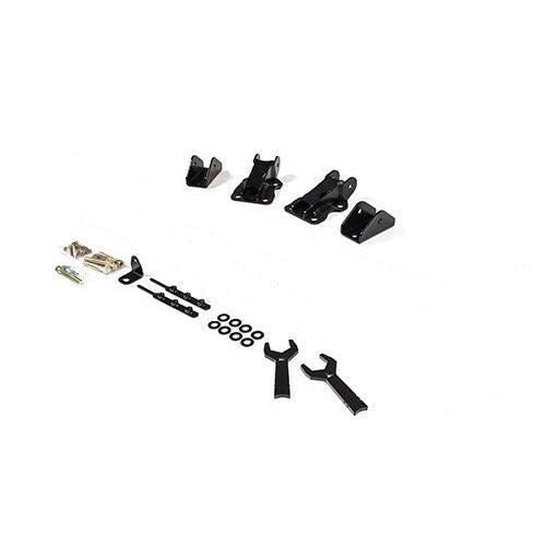 2017-2023 Powerstroke 0-6" Lift Recoil Traction Bar 3.5" / 4" axle Mounting Kit (BDS123416)-Traction Bar Mounting Kits-BDS-Dirty Diesel Customs