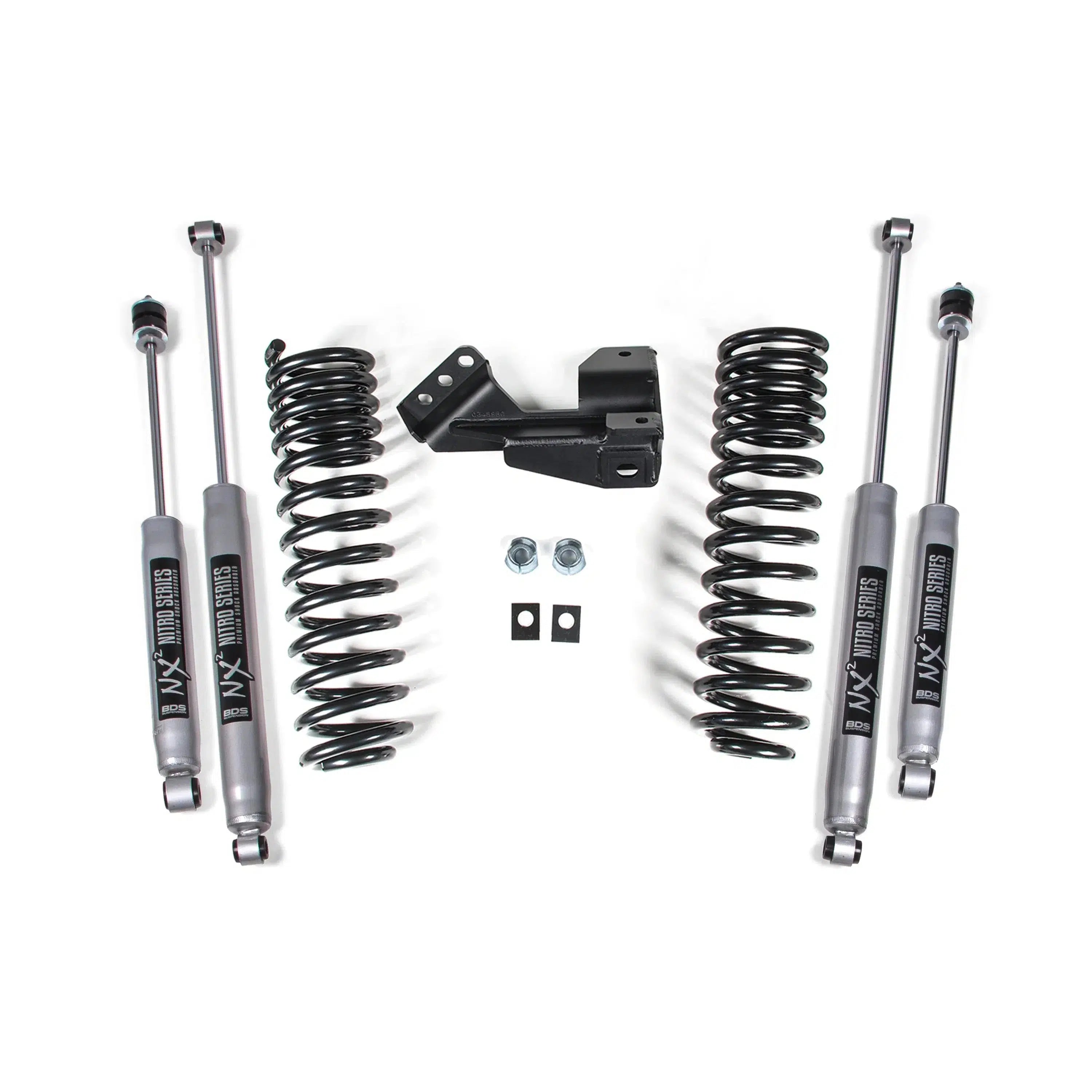 2017-2024 Powerstroke 1-2" Performance Spring Leveling Kit (BDS1910H)-Leveling Kit-BDS-Dirty Diesel Customs