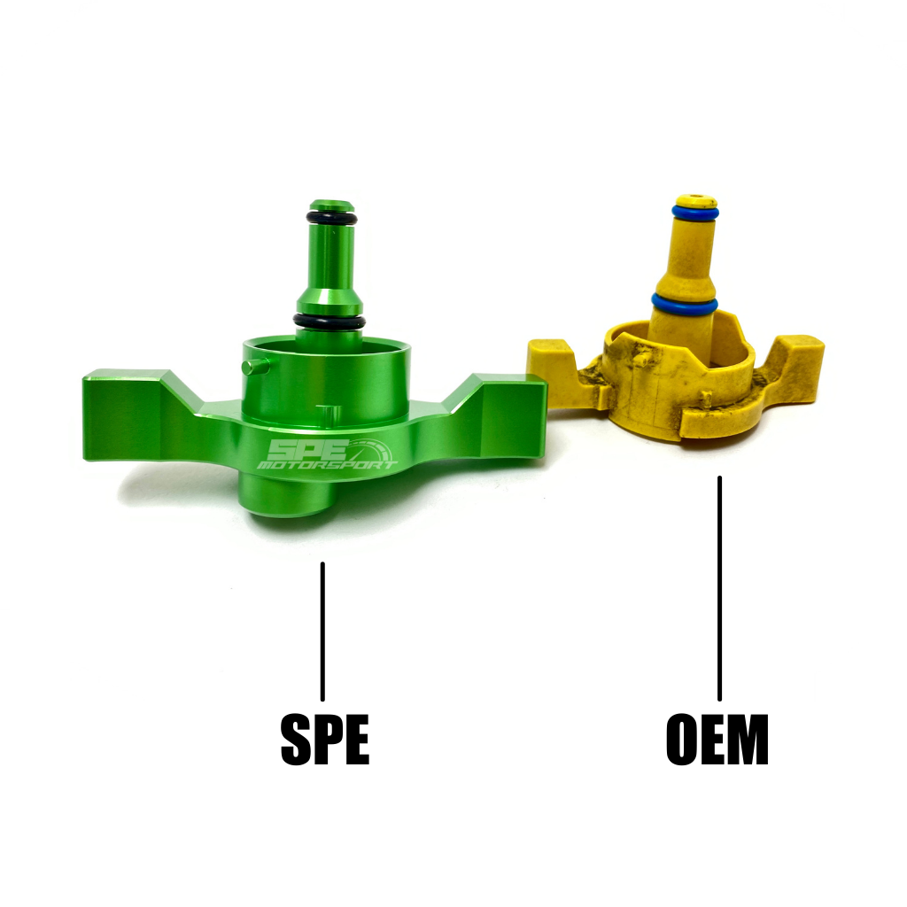 2017-2024 Powerstroke Gen-2 Billet Fuel Drain Valve (SPE-S100102)-Fuel Drain Valve-SPE Motorsport-Dirty Diesel Customs