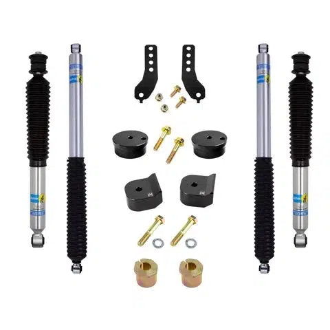 2017-2024 Powerstroke Stage 1 Leveling Kit w/ Bilstein Shocks (KRFD17STAGE1BIL)-Leveling Kit-KRYPTONITE-Dirty Diesel Customs