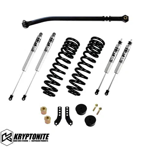 2017-2024 Powerstroke Stage 2 Leveling Kit (KRFD17STAGE2FOX)-Leveling Kit-KRYPTONITE-KRFD17STAGE2FOX-Dirty Diesel Customs