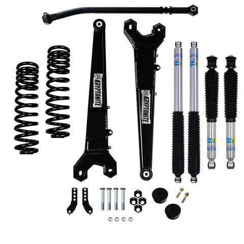 2017-2024 Powerstroke Stage 3 Leveling Kit w/ Bilstein Shocks (KRFD17STAGE3BIL)-Leveling Kit-KRYPTONITE-KRFD17STAGE3BIL-Dirty Diesel Customs