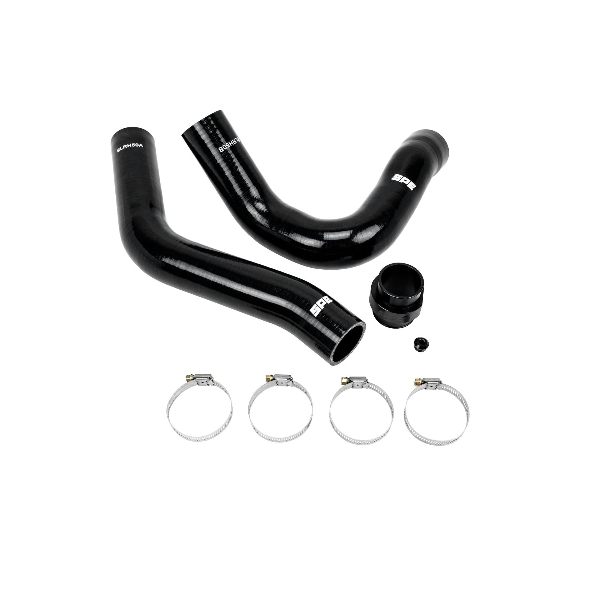 2017+ Powerstroke Lower Radiator Hose (SPE-S100227)-Radiator Hose-SPE Motorsport-Dirty Diesel Customs