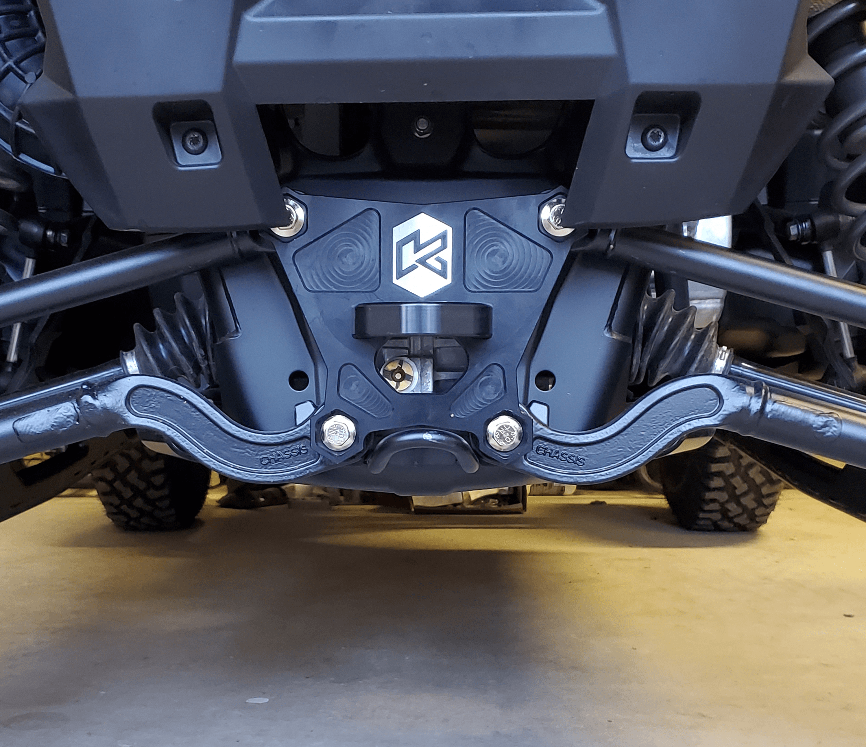 2018-2021 Polaris Death Grip Rear Radius Plate (KRZRRP1S)-UTV Steering Components-KRYPTONITE-Dirty Diesel Customs