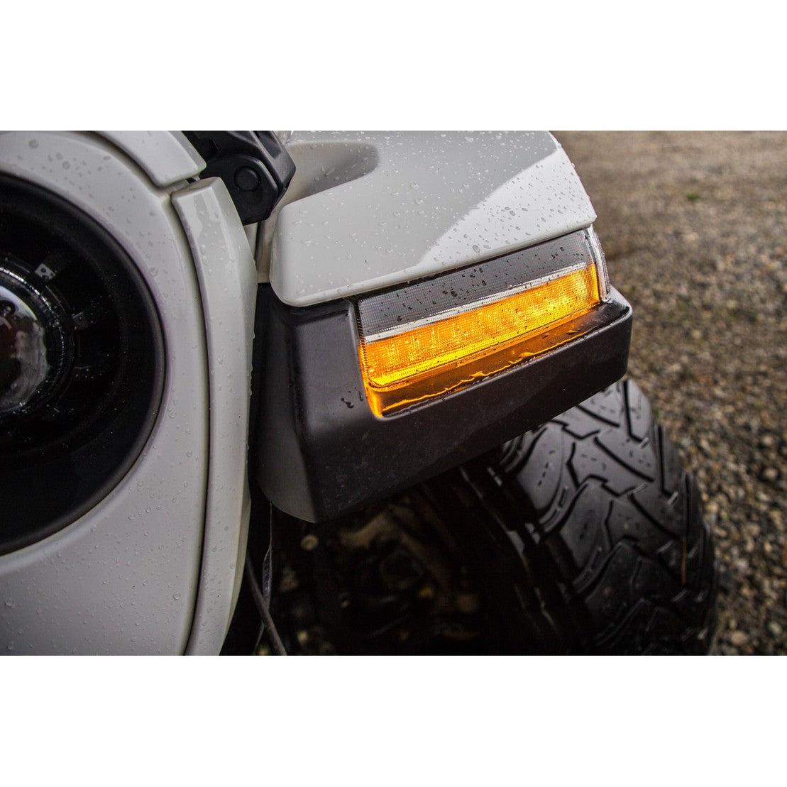 2018-2023 EcoDiesel Wrangler JL/Gladiator JT XB LED Fender Lights (LF513.2)-Fender Lights-Morimoto-LF513.2-Dirty Diesel Customs