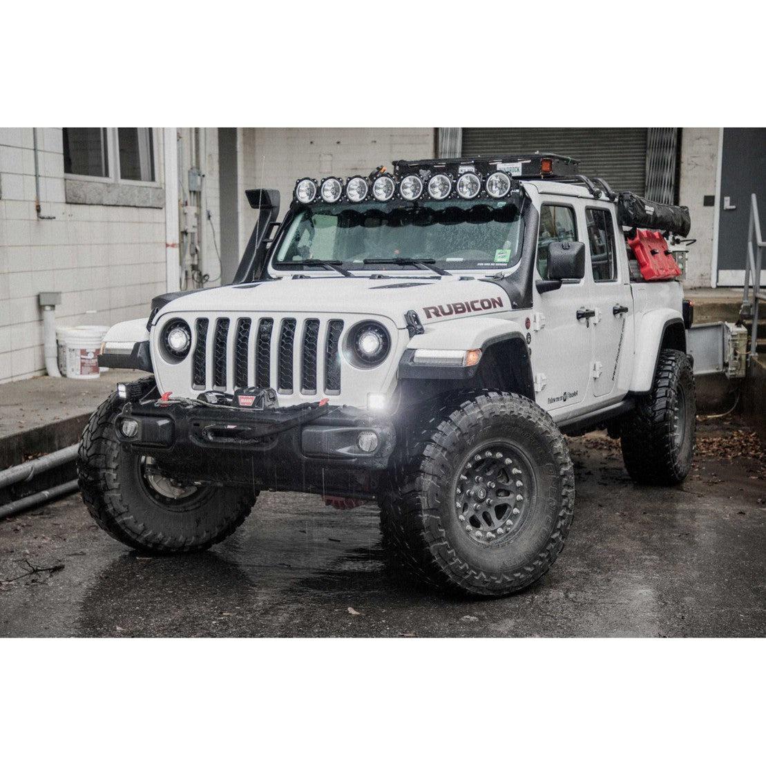 2018-2023 Ecodiesel Wrangler JL/Gladiator JT Super7 Headlights (LF517)-Headlights-Morimoto-LF517-Dirty Diesel Customs