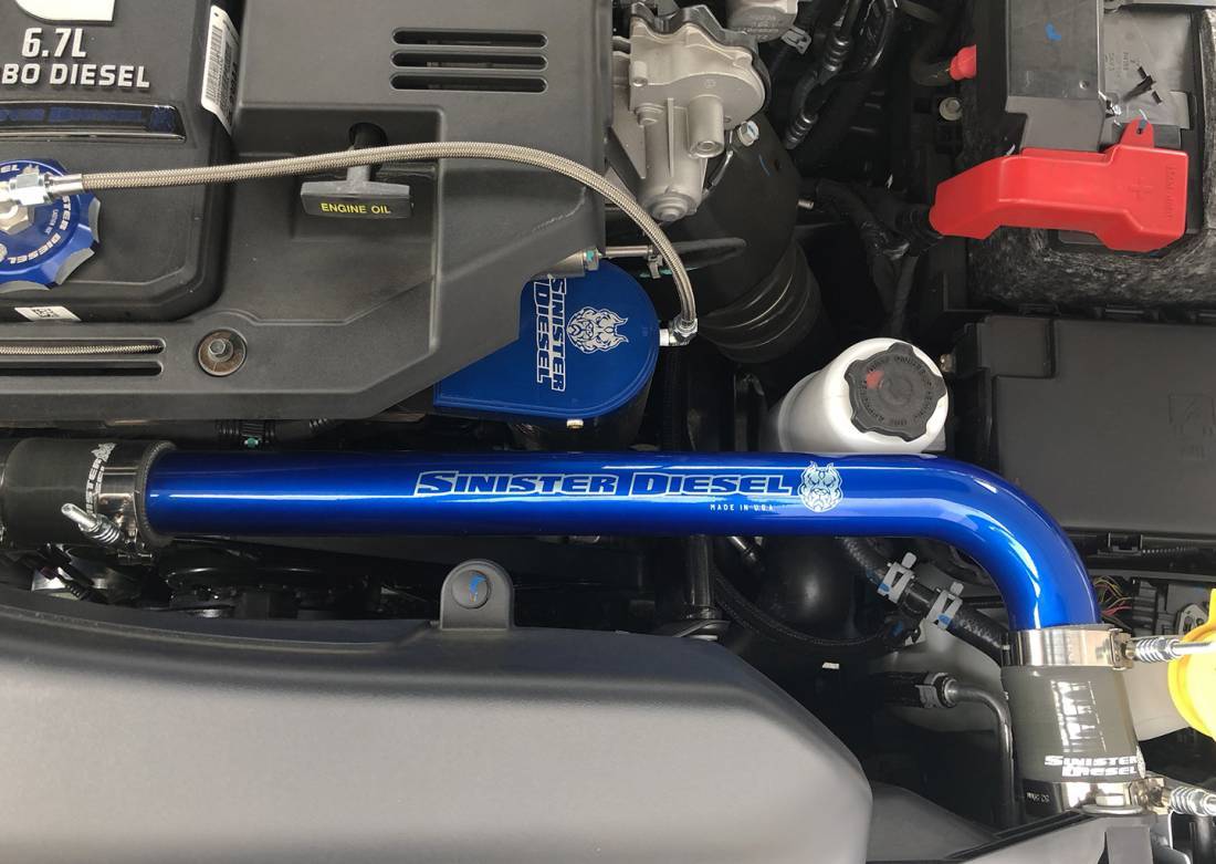 2019-2020 Cummins Radiator Pipe Kit (SD-RADTUBE-6.7C-19-HO)-Radiator Pipe-Sinister-Dirty Diesel Customs