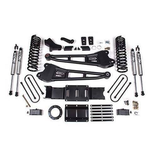 2019-2021 Cummins 3500 4" Radius Arm Lift Kit (BDS1656H)-Lift Kit-BDS-Dirty Diesel Customs