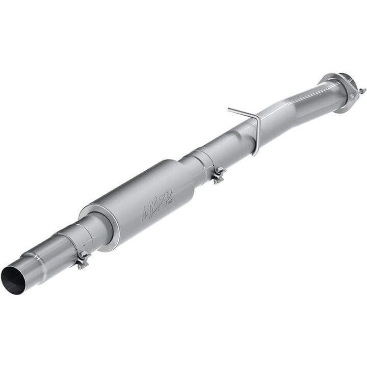 2019-2022 Cummins 4" Race Pipe w/ Muffler (CDS9448)-Delete Pipe-P1 Performance Products-CDS9448-Dirty Diesel Customs