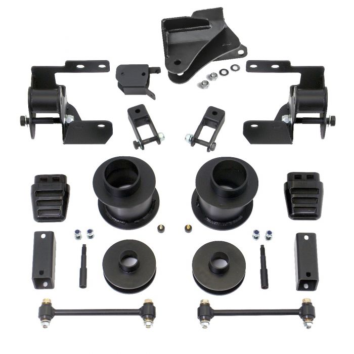 2019-2023 Cummins 4.5" Front 2.5" Rear SST Lift Kit F/R Track Bar Bracket (69-19450)-Lift Kit-ReadyLift-69-19450-Dirty Diesel Customs