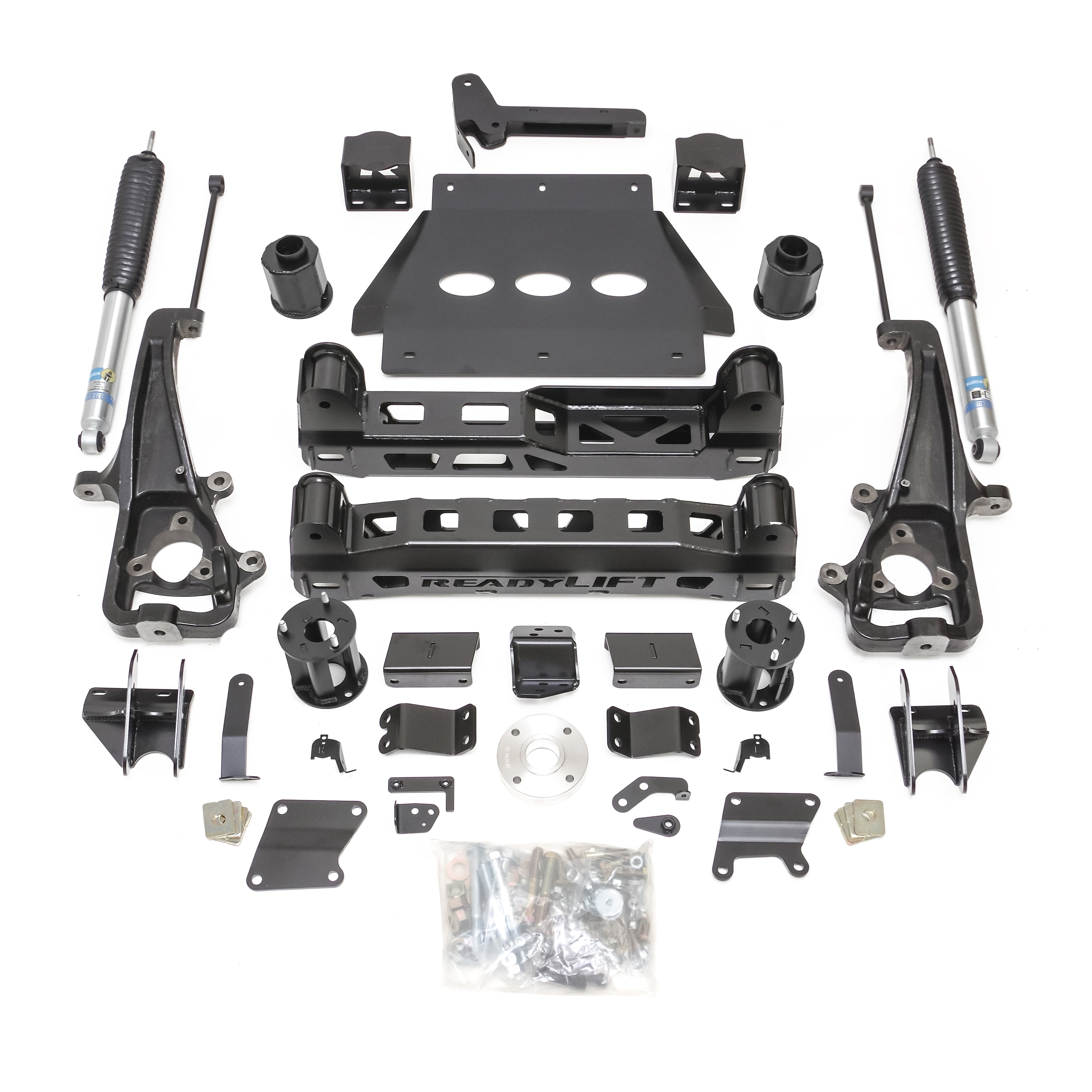 2019-2023 Cummins 6" Lift Kit w/ Bilstein Shocks w/ Ring & Crossmember (49-1961)-Lift Kit-ReadyLift-49-1961-Dirty Diesel Customs