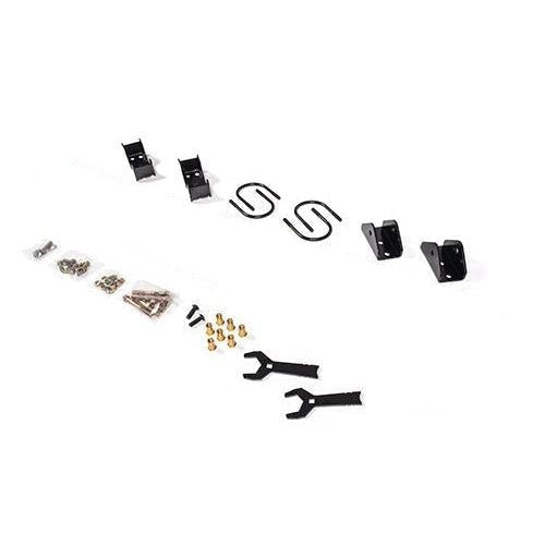 2019-2024 Cummins 0-6" Lift Recoil Traction Bar Mounting Kit (BDS122407)-Traction Bar Mounting Kits-BDS-BDS122407-Dirty Diesel Customs