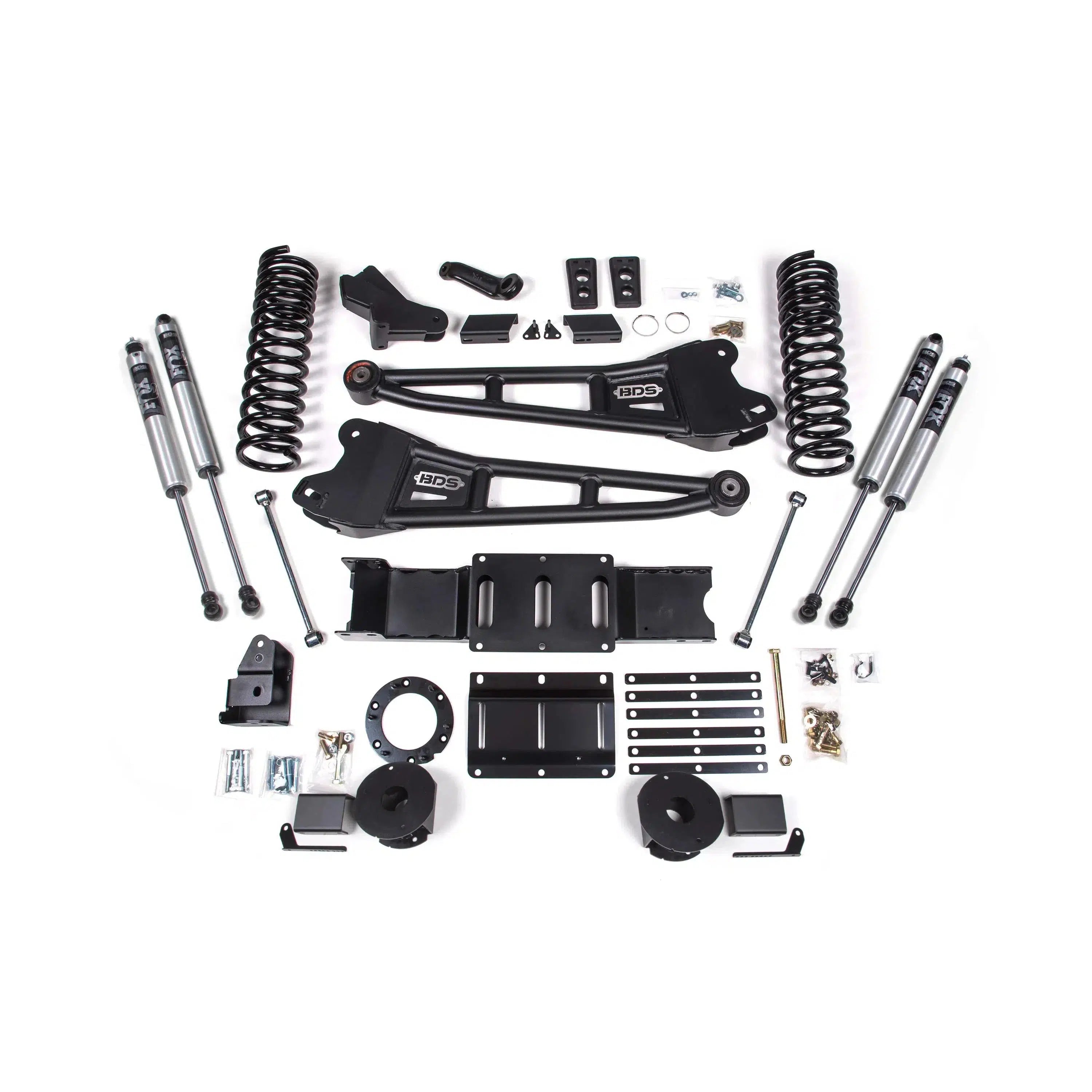 2019-2024 Cummins 2500 4" Lift Kit w/ Radius Arms (BDS1714FS)-Lift Kit-BDS-Dirty Diesel Customs