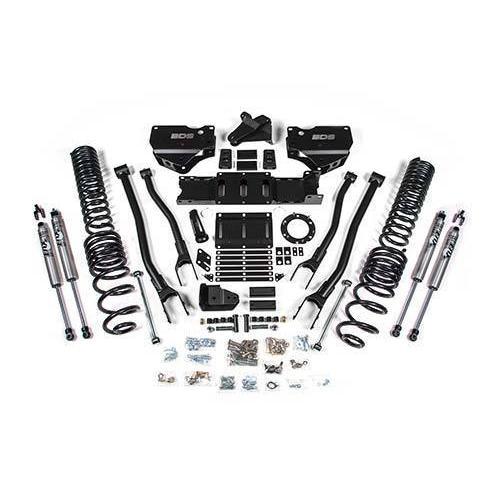 2019-2024 Cummins 2500 4WD 4" 4-Link Lift Kit (BDS1674H)-Lift Kit-BDS-Dirty Diesel Customs