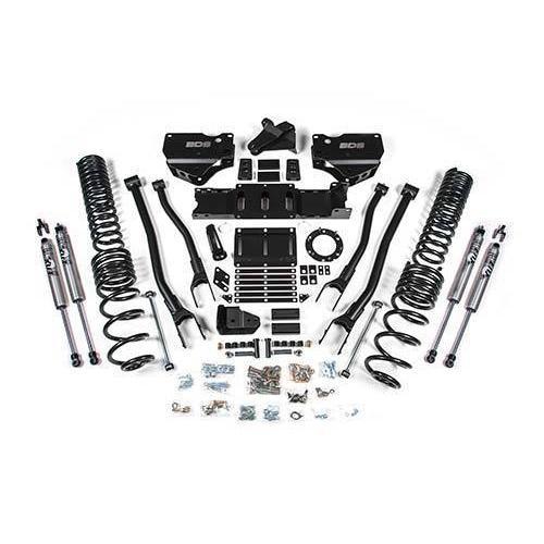 2019-2024 Cummins 2500 4WD 6" 4-Link Lift Kit (BDS1688H)-Lift Kit-BDS-Dirty Diesel Customs