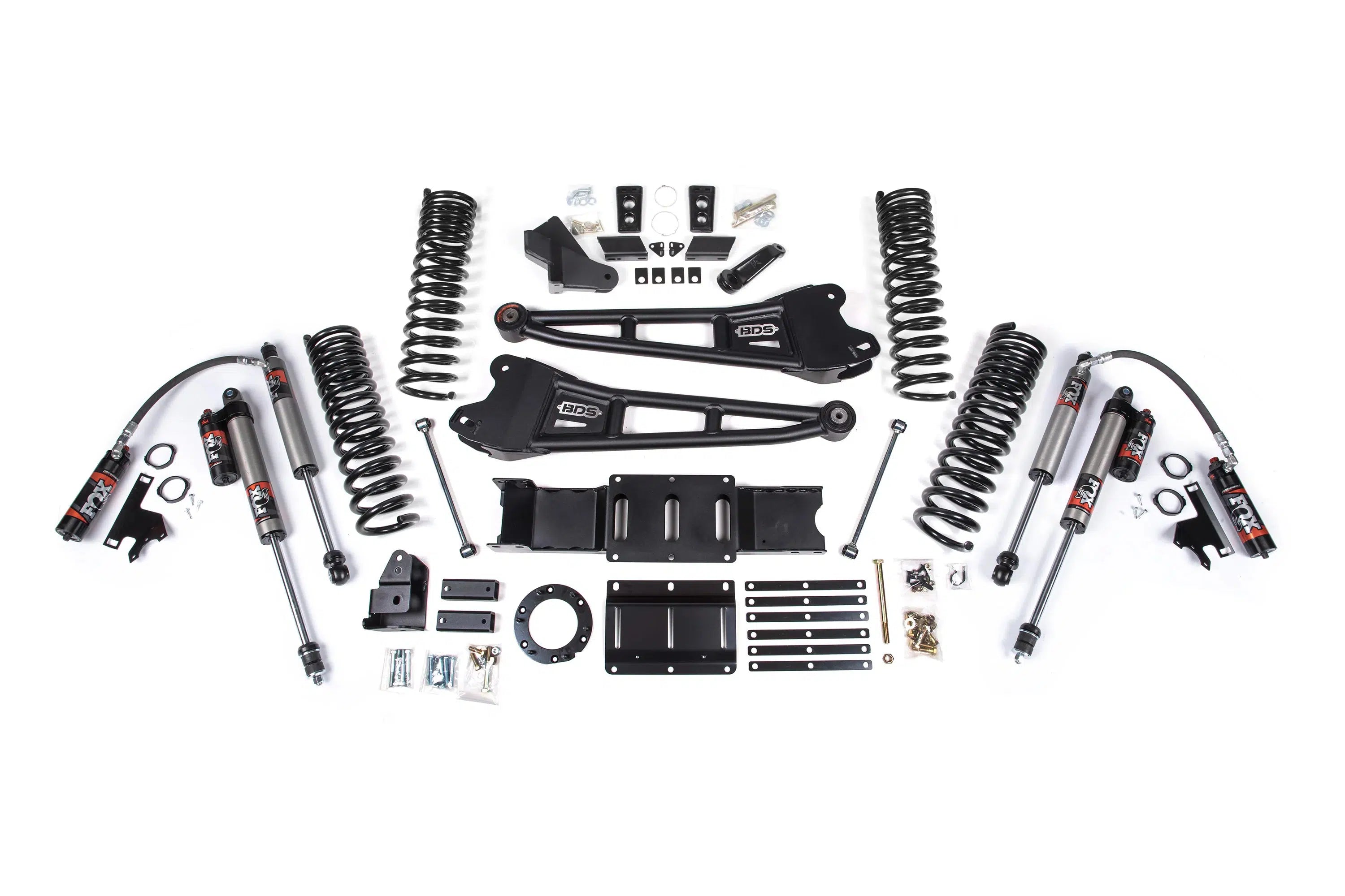 2019-2024 Cummins 2500 6" Radius Arm Lift Kit - NX2 Shocks (BDS1680H)-Lift Kit-BDS-Dirty Diesel Customs